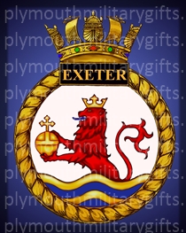 HMS Exeter Magnet